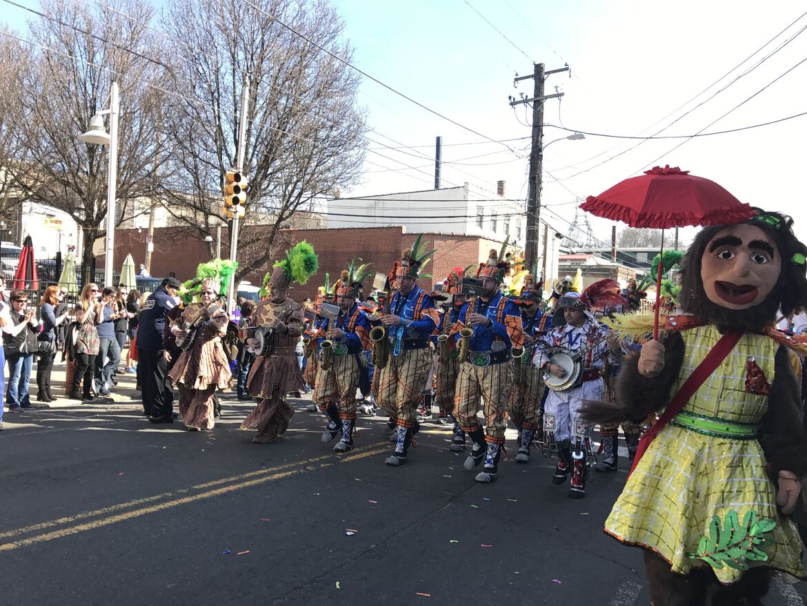 MUMMERS MARDI GRAS: A Colorful Day in the Neighborhood
