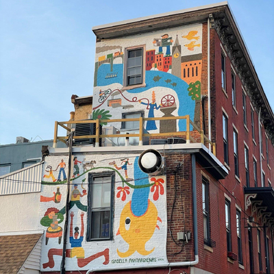 NEW! : Akhtarshenas Studios - Manayunk Mural